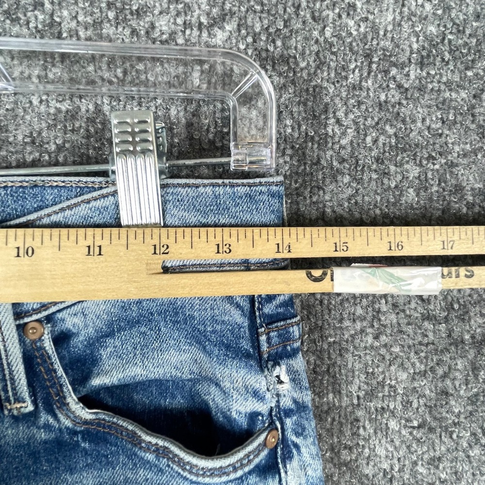 MOTHER Women's Straight Leg Jeans in Light Blue Wash - Picture 11 of 15